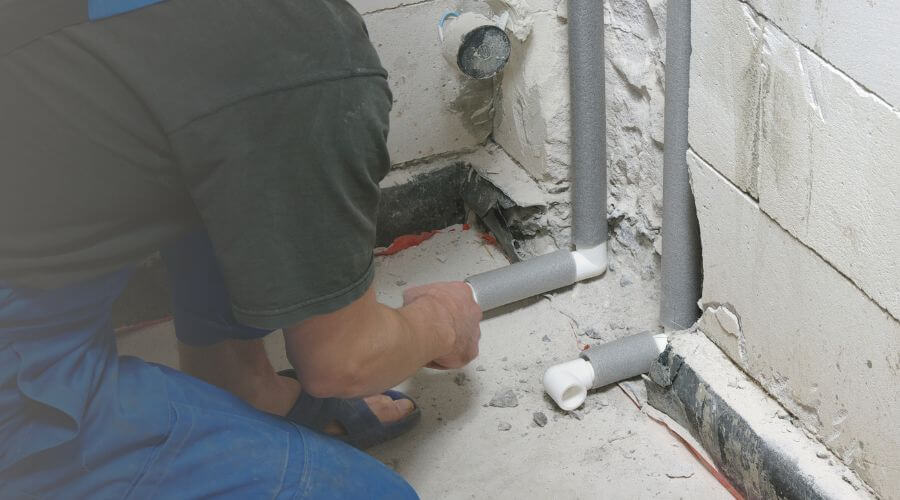 Expert burst pipe repair services in Brocket, ND